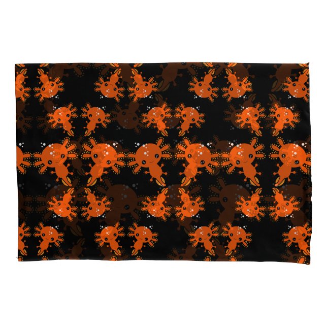 Exotic Axototl Salamander Pillowcase (Front)