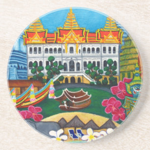 Exotic Bangkok Coaster by Lisa Lorenz