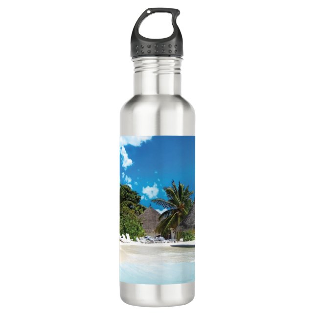 Exotic Beach  710 Ml Water Bottle (Front)