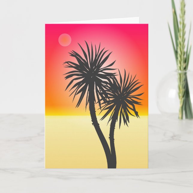 Exotic Beach Card (Front)