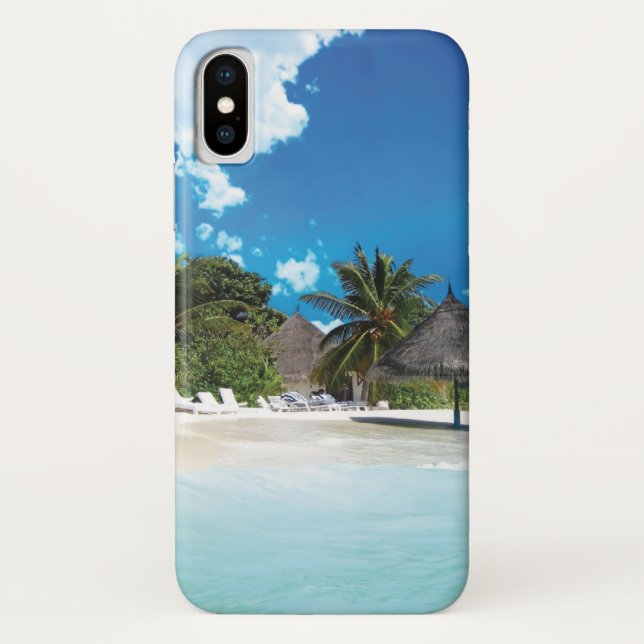 Exotic Beach  Case-Mate iPhone Case (Back)