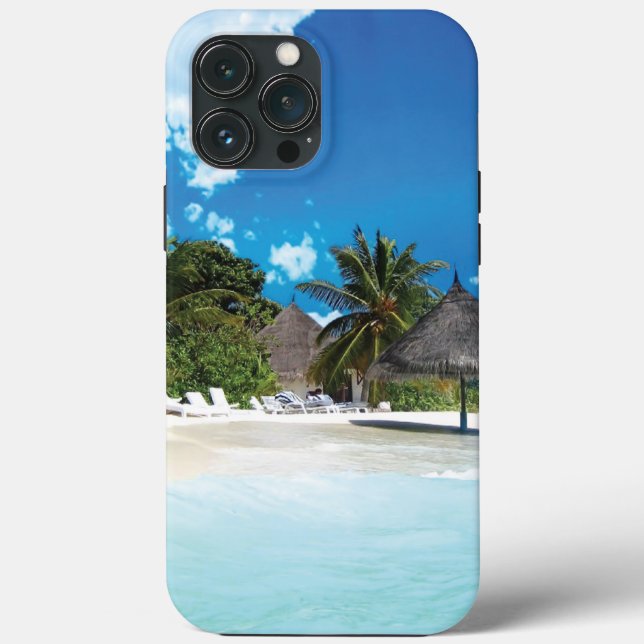 Exotic Beach  Case-Mate iPhone Case (Back)