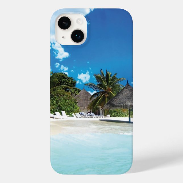 Exotic Beach  Case-Mate iPhone Case (Back)