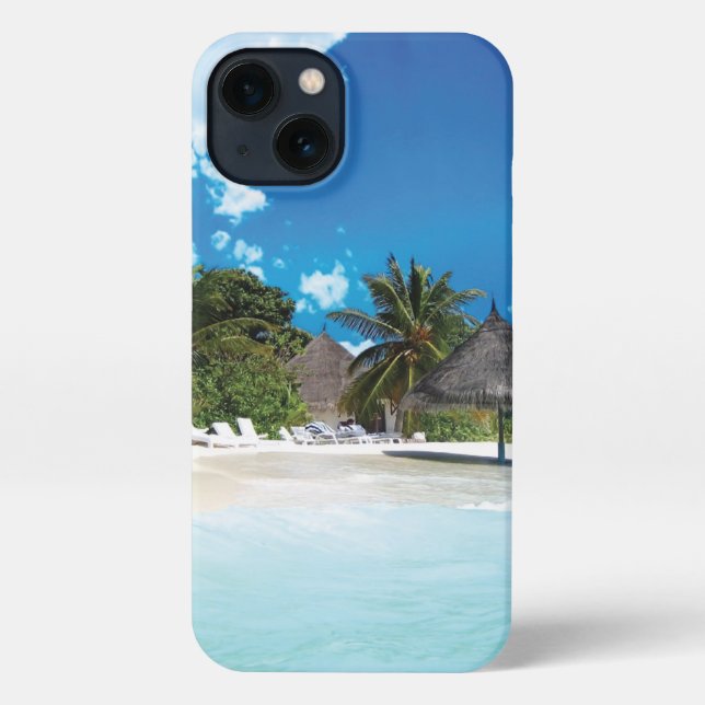 Exotic Beach iPhone Case (Back)