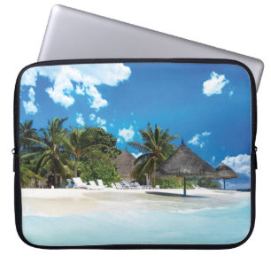 Exotic Beach  Laptop Sleeve