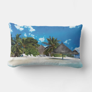 Exotic Beach  Lumbar Cushion