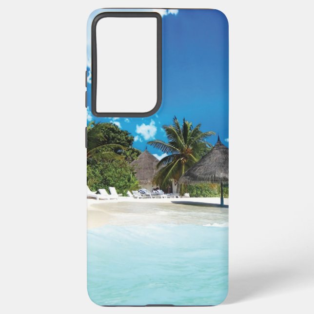 Exotic Beach  Samsung Galaxy S21 Ultra Case (Back)