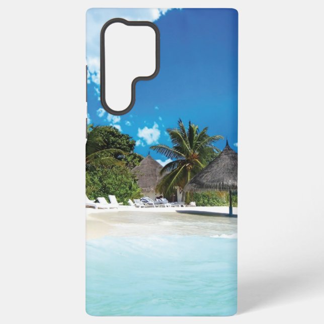 Exotic Beach  Samsung Galaxy S22 Ultra Case (Back)