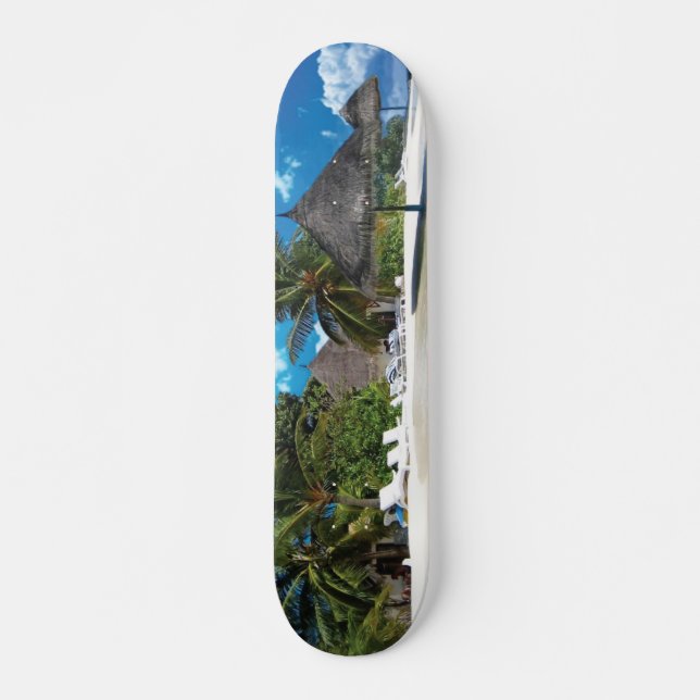 Exotic Beach  Skateboard (Front)