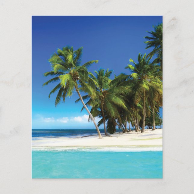 Exotic beach throw pillow (Front)