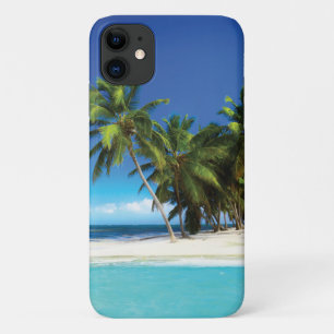 Exotic beach throw pillow iPhone 11 case