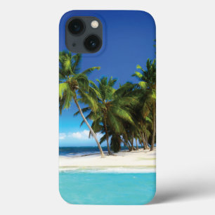 Exotic beach throw pillow iPhone 13 case