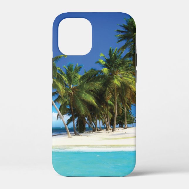 Exotic beach throw pillow Case-Mate iPhone case (Back)