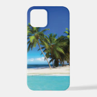 Exotic beach throw pillow