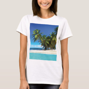 Exotic beach throw pillow T-Shirt