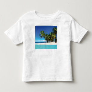 Exotic beach throw pillow toddler T-Shirt