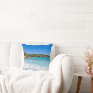 Exotic Beach Tropical Island Paradise Cushion
