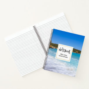 Exotic Beach Tropical Island Paradise Notebook