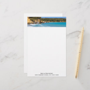 Exotic Beach Tropical Island Paradise Stationery