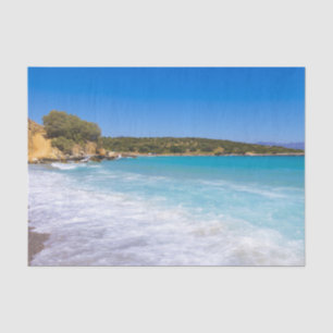 Exotic Beach Tropical Island Paradise Tissue Paper