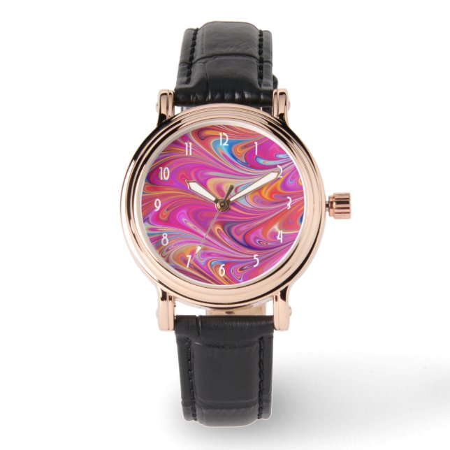 Exotic Beach Tropical Island Paradise Watch (Front)