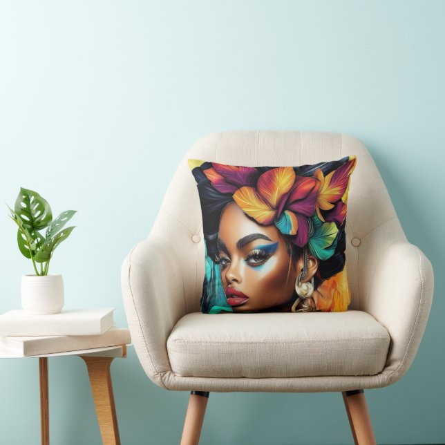 Exotic Beauty1 Cushion (Chair)