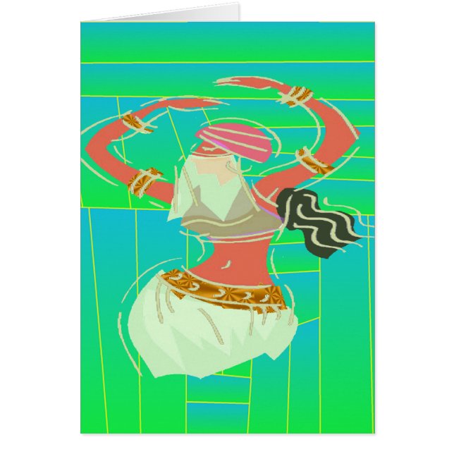 Exotic Belly Dancer (Front)
