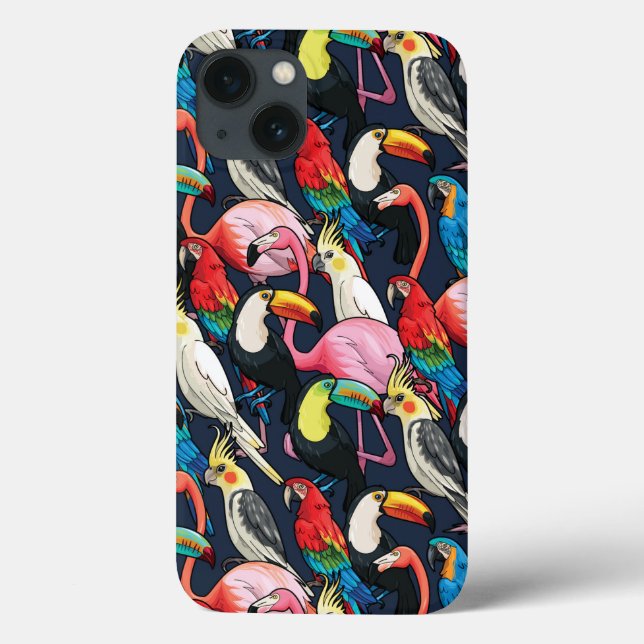 Exotic birds Case-Mate iPhone case (Back)