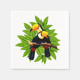 Exotic Birds Napkin