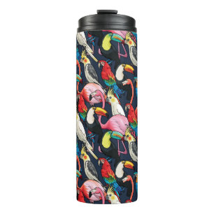 Exotic birds thermal tumbler