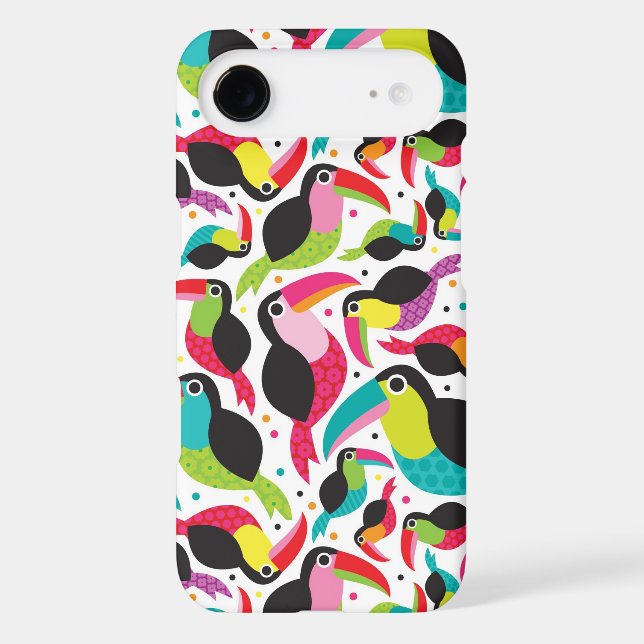 exotic brazil toucan bird background Case-Mate iPhone case (Back)