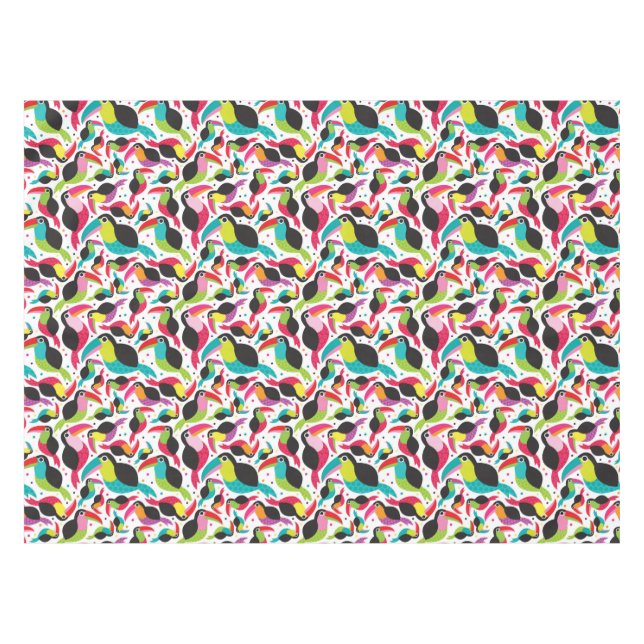 exotic brazil toucan bird background tablecloth (Front (Horizontal))