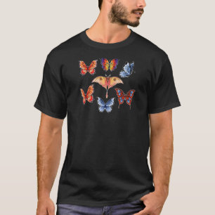 Exotic Butterflies Colourful Butterfly Fun T-Shirt