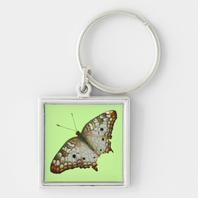 Exotic Butterfly from St. Lucia Key Ring (Front)