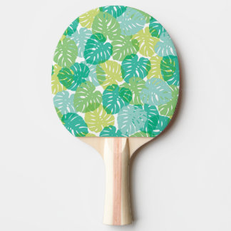 Exotic Cheese Plant: Tropical Monstera Ping Pong Paddle