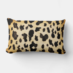 Exotic Cheetah Print Lumbar Throw Pillow