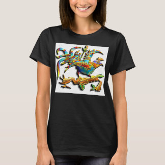 Exotic Cloisonné Bird T-Shirt