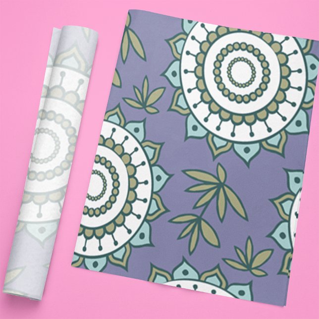 Exotic Coloured Mandala Tissue Paper (Creator Uploaded)