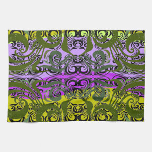 Exotic Damask Towel