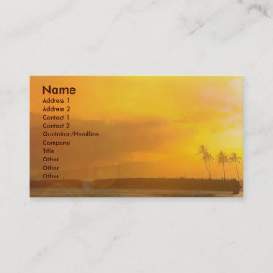 Exotic Dream Business Card