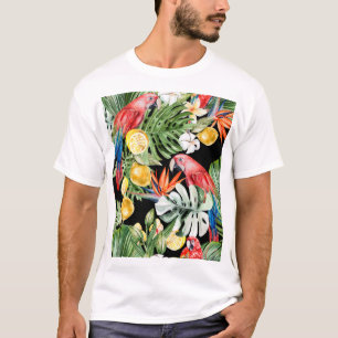 Exotic Escape: Watercolor Paradise T-Shirt