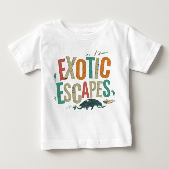 Exotic Escapes Baby T-Shirt (Front)