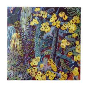 Exotic Flora #10 at SunshineDazzle Tile