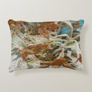 Exotic Floral Decorative Cushion