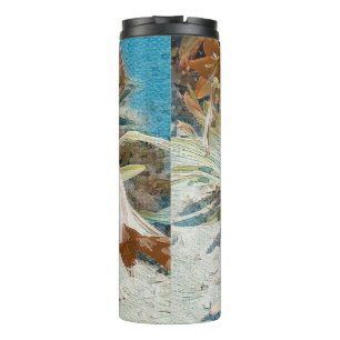 Exotic Floral Thermal Tumbler