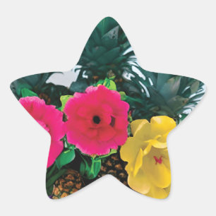 Exotic Flower Digital Graphic sticker