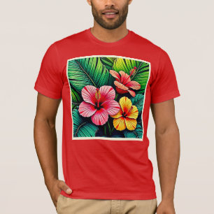 Exotic Flower Garden Dreams T-Shirt