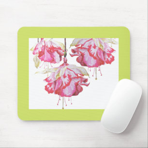 Exotic Fuchsias on a Mouse Pad