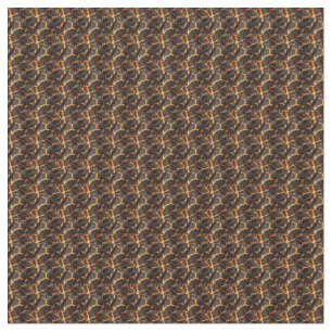 "Exotic Giraffes: On a Giraffe Patterned Canvas" Fabric