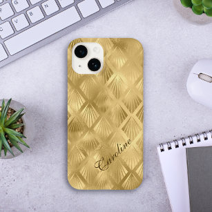 Exotic Gold Geometric Elegant Pattern Case-Mate iPhone Case